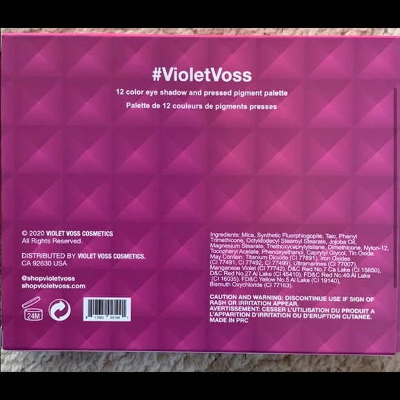 VIOLET VOSS Pinky Promise Eyeshadow Palette - Picture 2 of 6